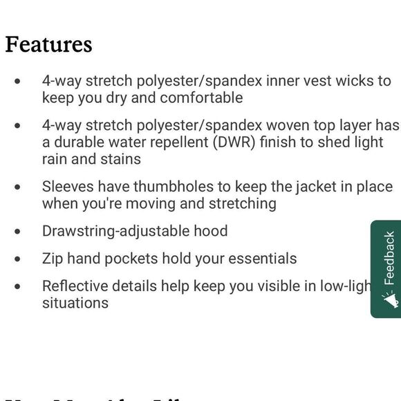 REI Co-Op Emergence Active Lightweight Jacket Thunder Blue - Picture 10 of 10